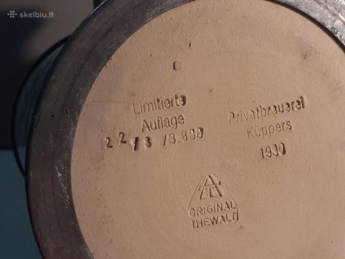 Kolekcinis bokalas Thewalt su Šv. Uršulės atvaizdu - nuotraukos Nr. 16