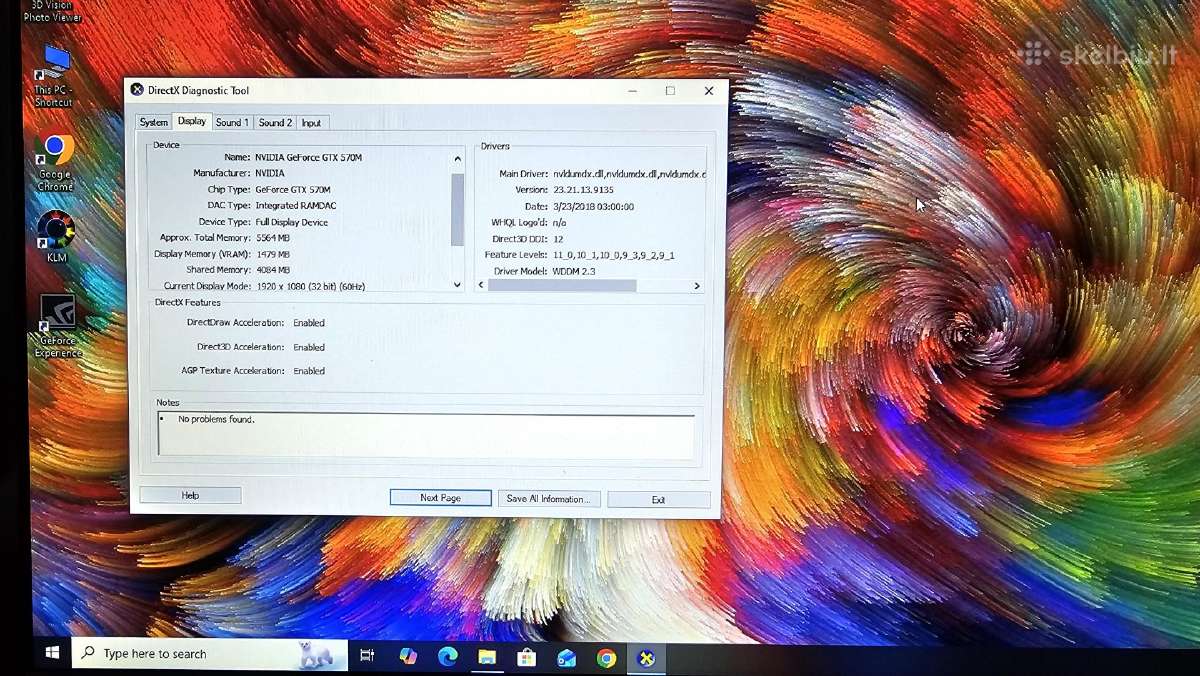 Msi Gt780 Dx i5/8gb/480ssd+640hdd/17.3 - nuotraukos Nr. 5