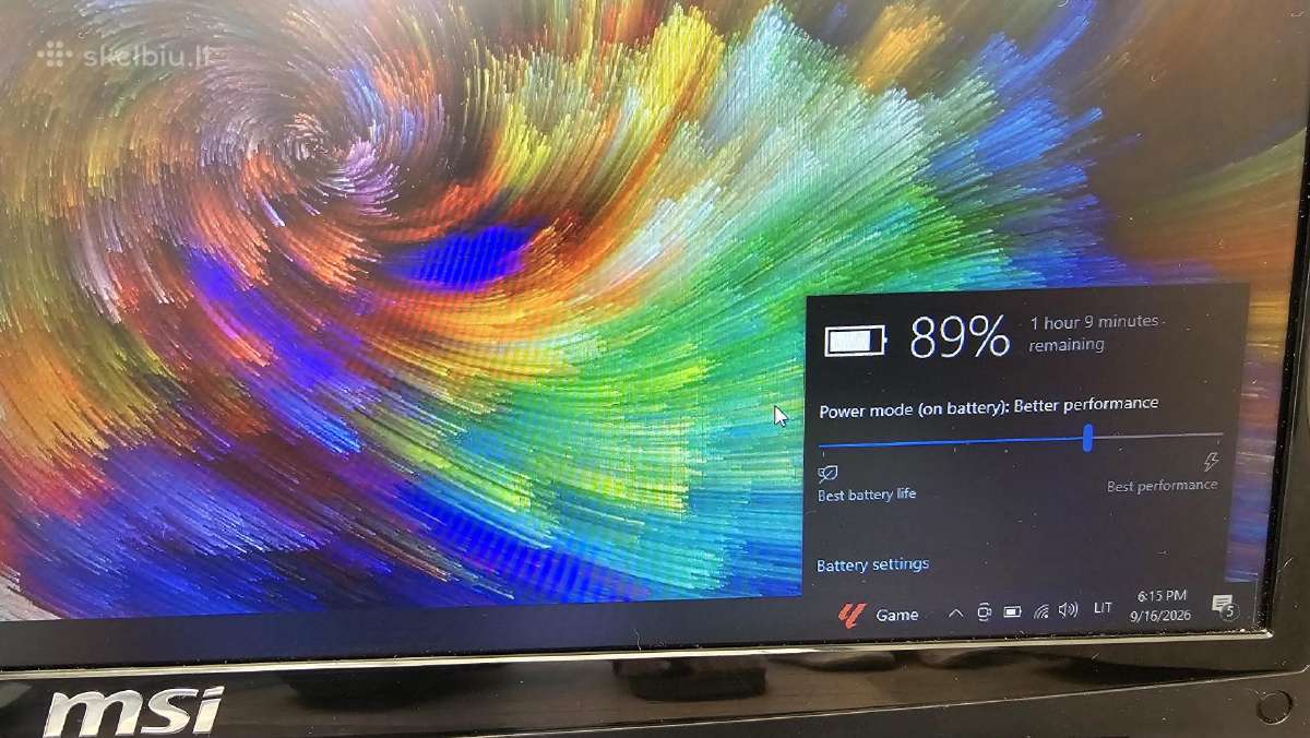 Msi Gt780 Dx i5/8gb/480ssd+640hdd/17.3 - nuotraukos Nr. 14