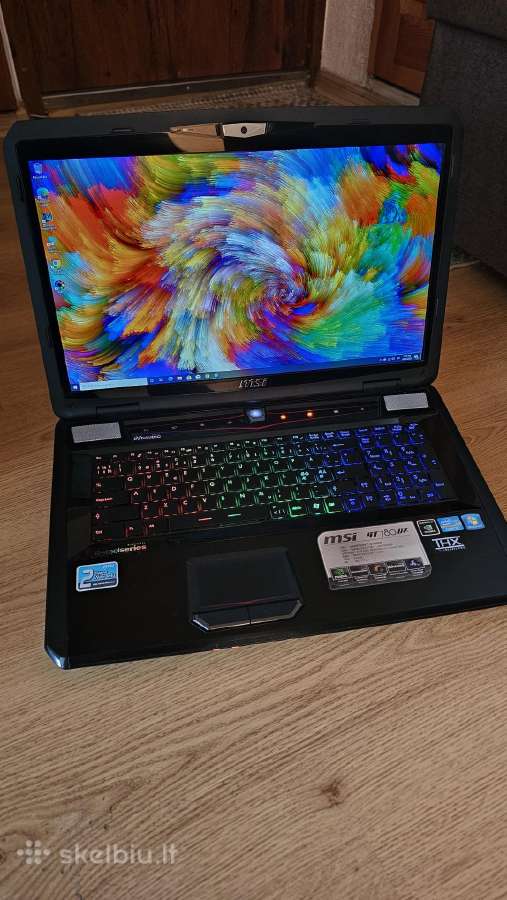 Msi Gt780 Dx i5/8gb/480ssd+640hdd/17.3 - nuotraukos Nr. 16