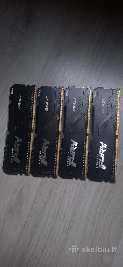 Kingston fury ddr4 32gb 3600mhz - nuotraukos Nr. 2