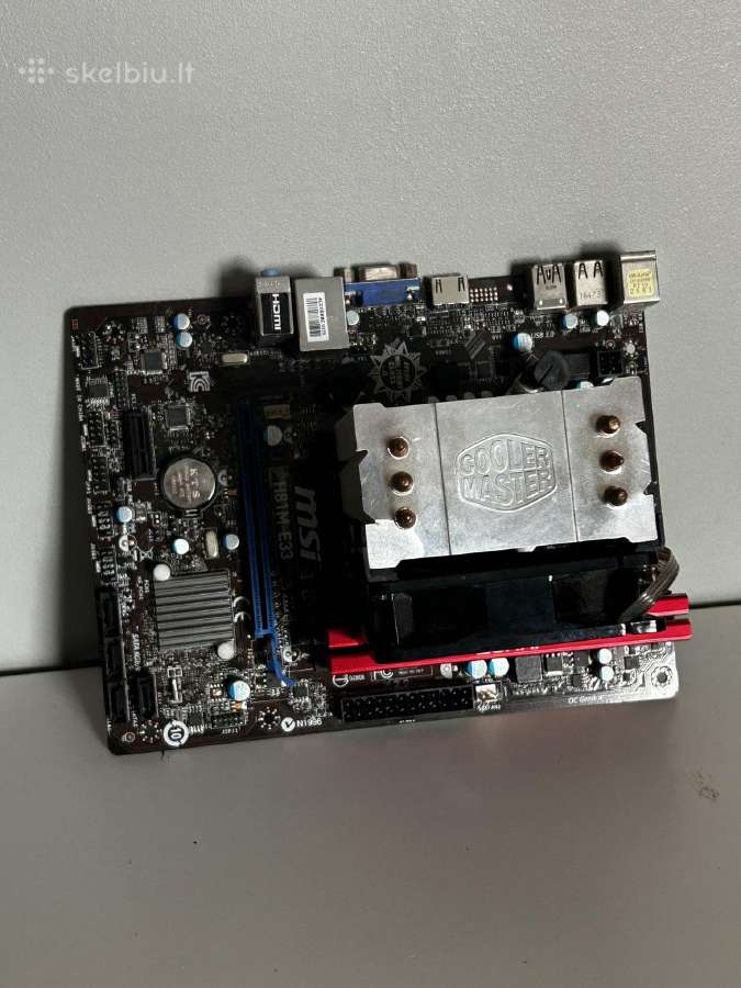 Kompiuterio dalys: Gtx 1660 Oc, i7-4790k, MB, Psu - nuotraukos Nr. 2