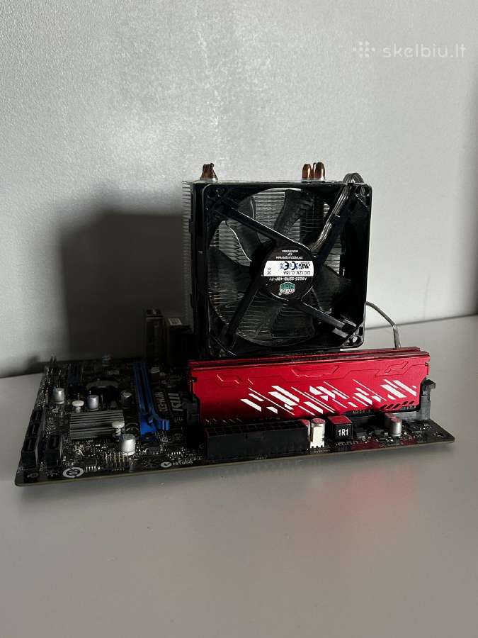 Kompiuterio dalys: Gtx 1660 Oc, i7-4790k, MB, Psu - nuotraukos Nr. 4