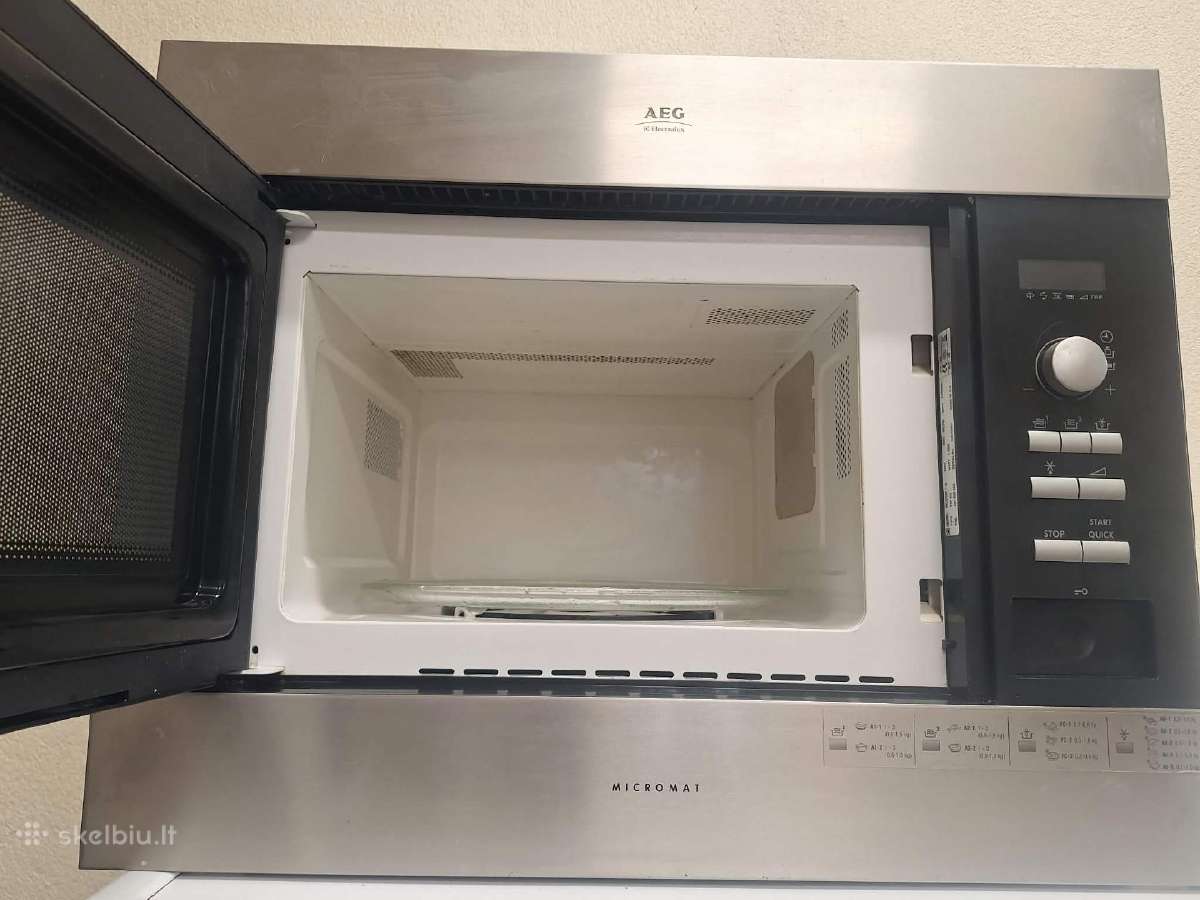 Aeg Micromat Mc2660e-m mikrobangų krosnelė - nuotraukos Nr. 8