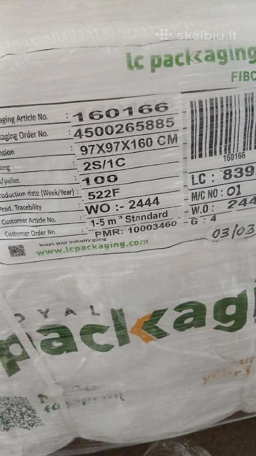 Didmaišiai Big Bag-nauji - nuotraukos Nr. 2