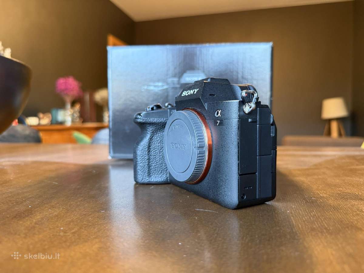 Naudotas Sony A7iv su pilna komplektacija. - nuotraukos Nr. 3