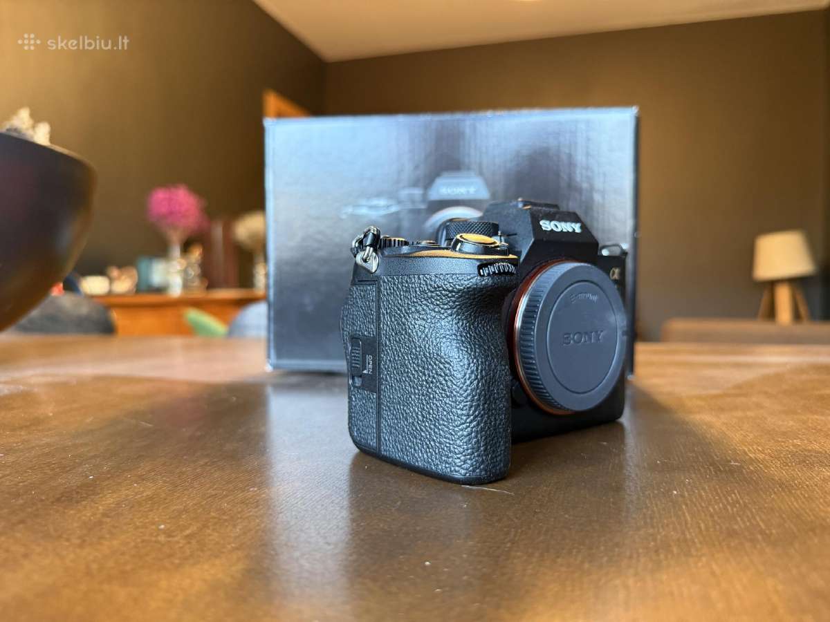 Naudotas Sony A7iv su pilna komplektacija. - nuotraukos Nr. 4