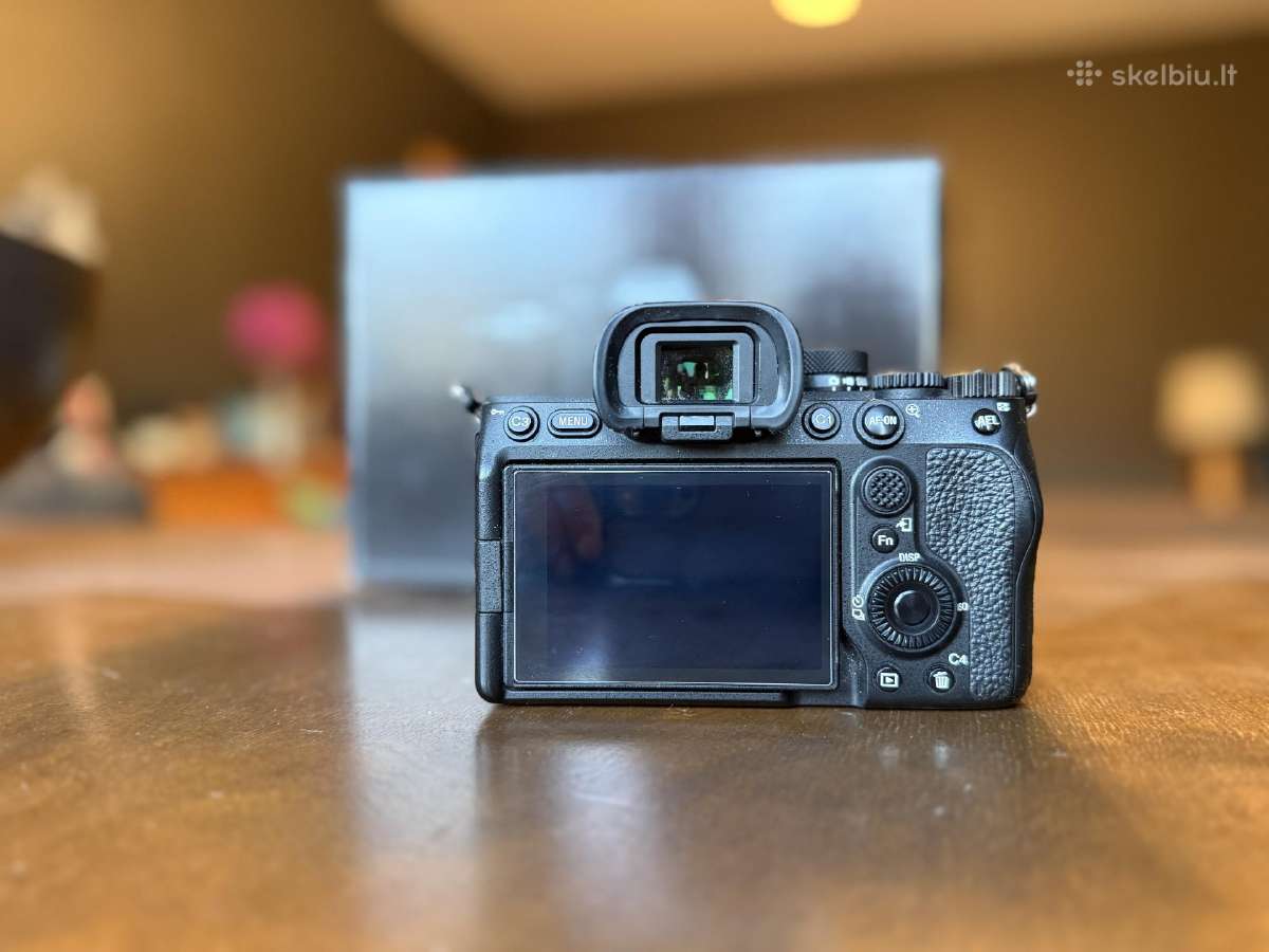 Naudotas Sony A7iv su pilna komplektacija. - nuotraukos Nr. 5