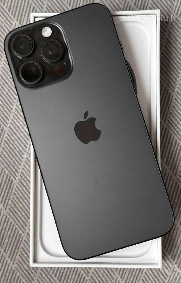 iPhone Pro Max 16 256 GB Black Titanium - nuotraukos Nr. 4