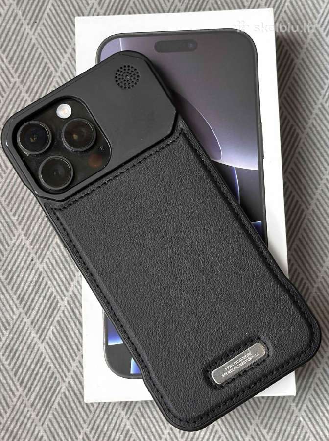 iPhone Pro Max 16 256 GB Black Titanium - nuotraukos Nr. 5