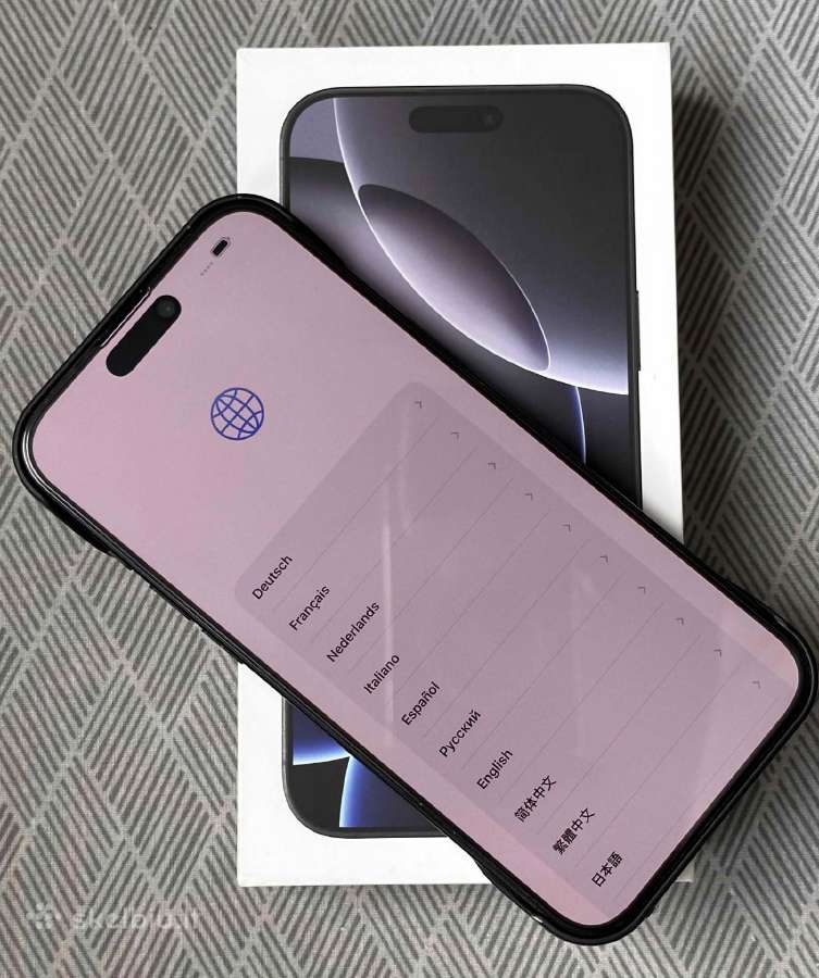 iPhone Pro Max 16 256 GB Black Titanium - nuotraukos Nr. 9