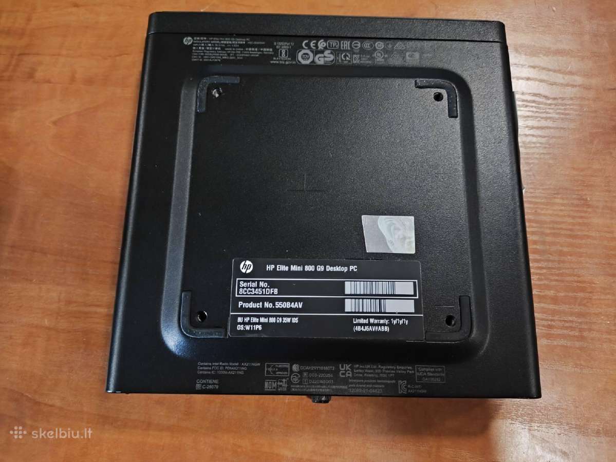 Elite Mini 800 G9 i5-12500t 16gb 512gb SSD - 14vnt - nuotraukos Nr. 3