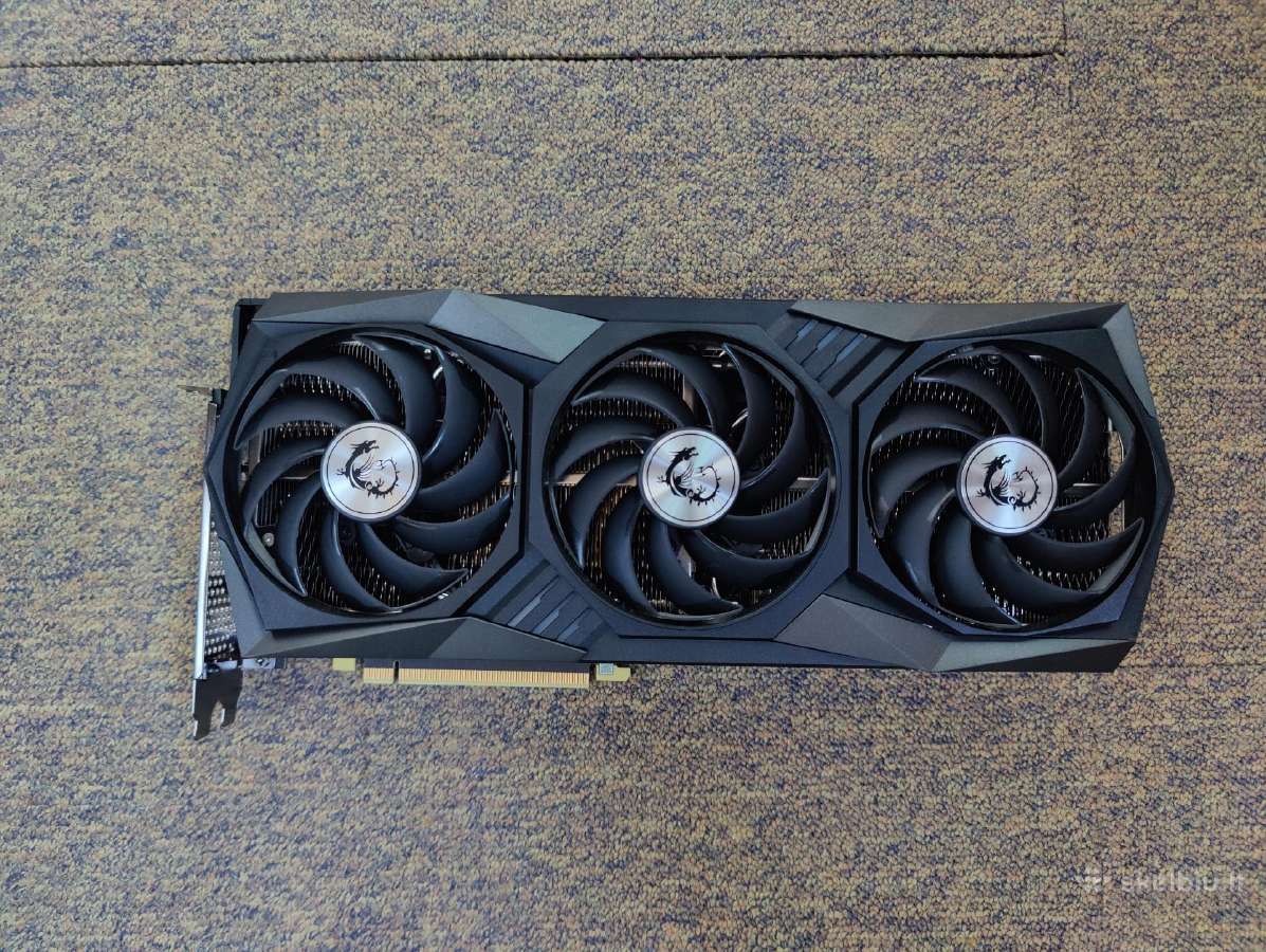 Msi Rtx 3070 Gaming Z Trio vaizdo korta - nuotraukos Nr. 2