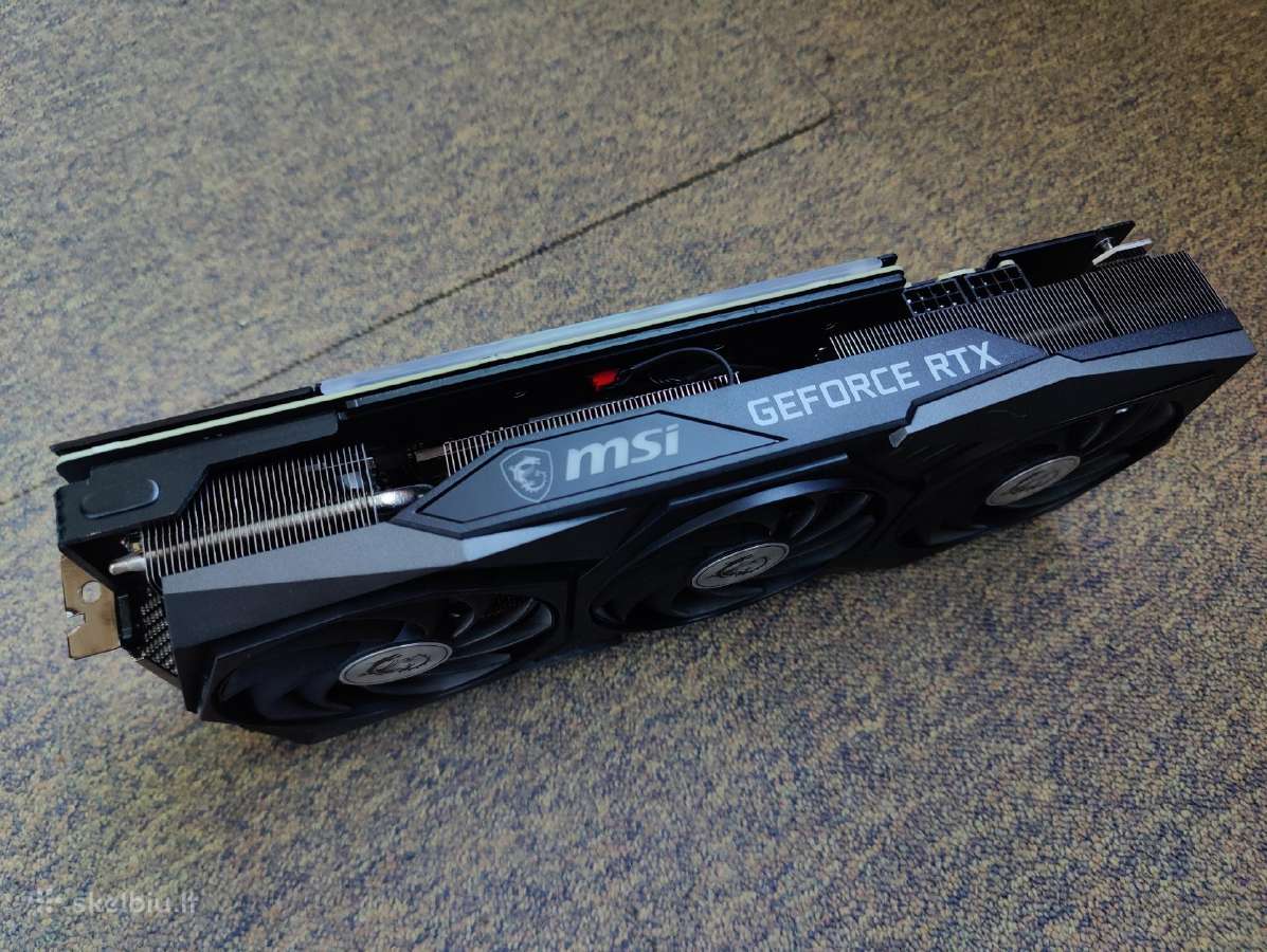 Msi Rtx 3070 Gaming Z Trio vaizdo korta - nuotraukos Nr. 4