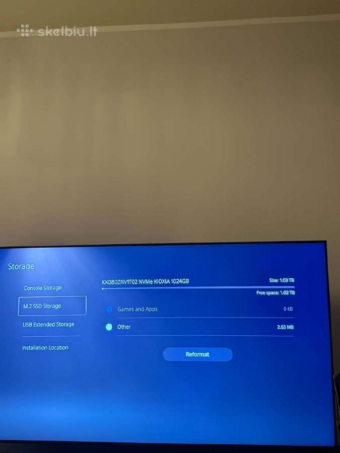 Ps5 slim disc 2 pultai + 1tb SSD - nuotraukos Nr. 3