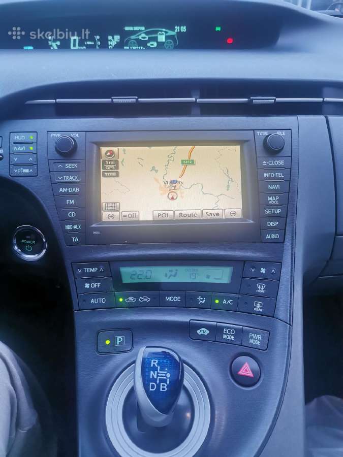 Parduodamas Toyota Prius III, 2009 m., 1.8 Hybrid - nuotraukos Nr. 5