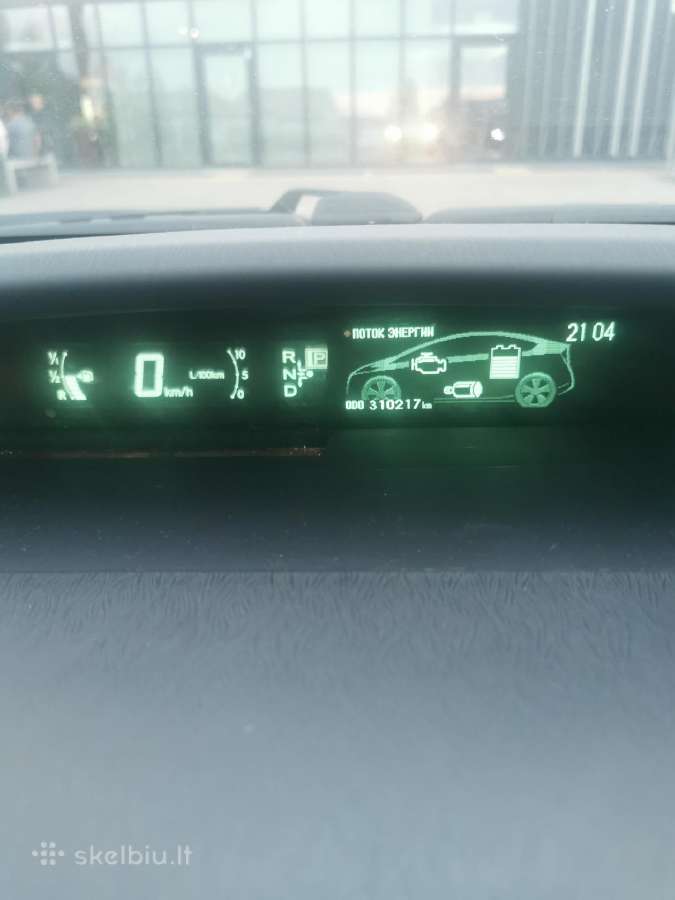Parduodamas Toyota Prius III, 2009 m., 1.8 Hybrid - nuotraukos Nr. 6