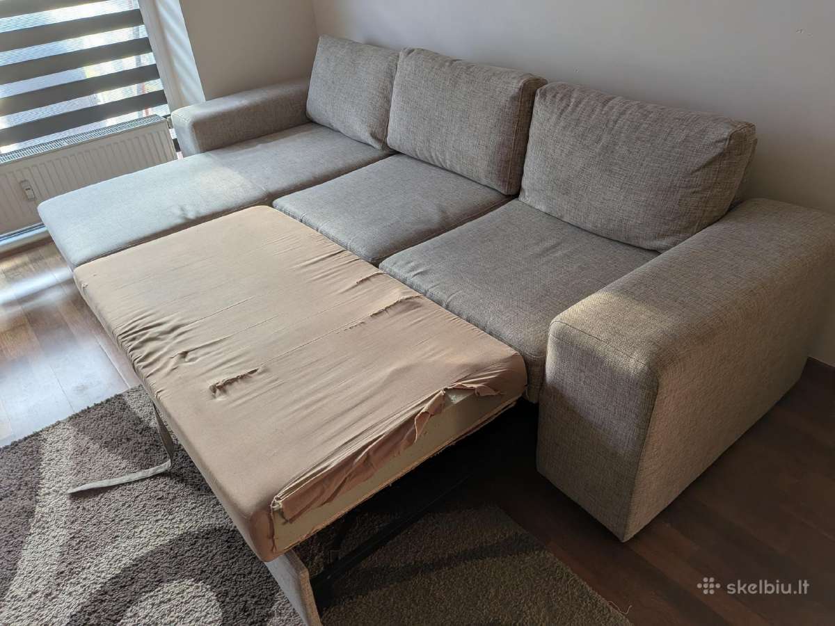 Parduodama sofa-lova su daiktadėže - nuotraukos Nr. 7