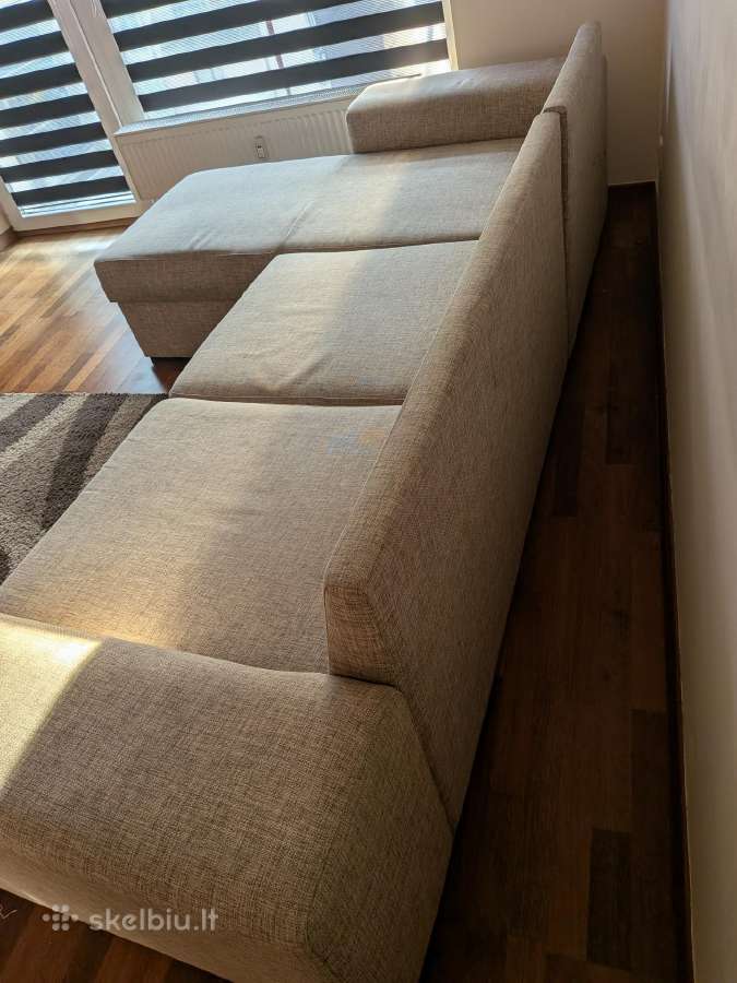 Parduodama sofa-lova su daiktadėže - nuotraukos Nr. 9