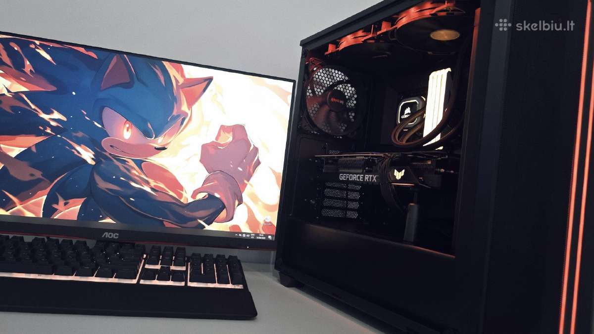 Intel i9-11900k Rtx 3080 Oc 8gb 32g M2 2tb SSD - nuotraukos Nr. 6