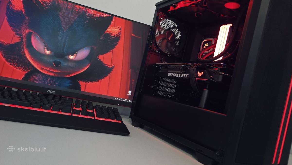 Intel i9-11900k Rtx 3080 Oc 8gb 32g M2 2tb SSD - nuotraukos Nr. 7