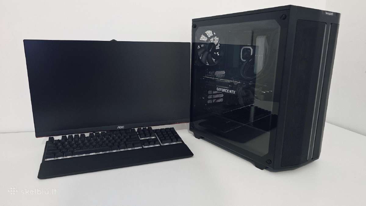 Intel i9-11900k Rtx 3080 Oc 8gb 32g M2 2tb SSD - nuotraukos Nr. 9