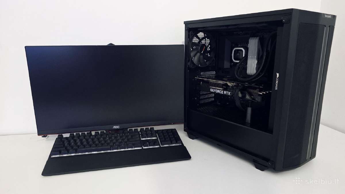 Intel i9-11900k Rtx 3080 Oc 8gb 32g M2 2tb SSD - nuotraukos Nr. 10