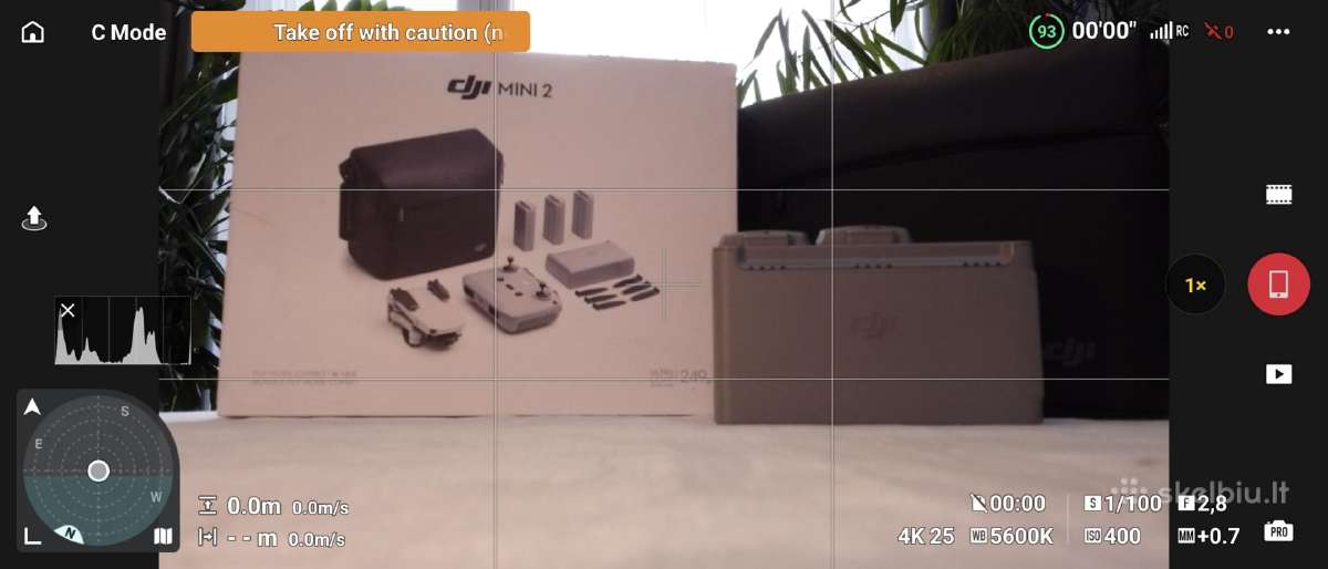 Dji Mini 2 Fly More Combo– rem/ dalims, veikia - nuotraukos Nr. 9