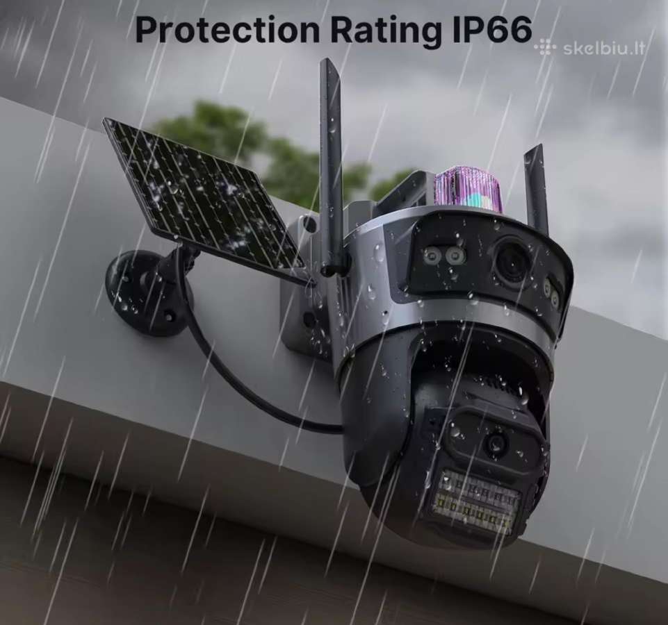 Išmani 4G su Sim kupolinė vaizdo stebėjimo kamera - nuotraukos Nr. 7
