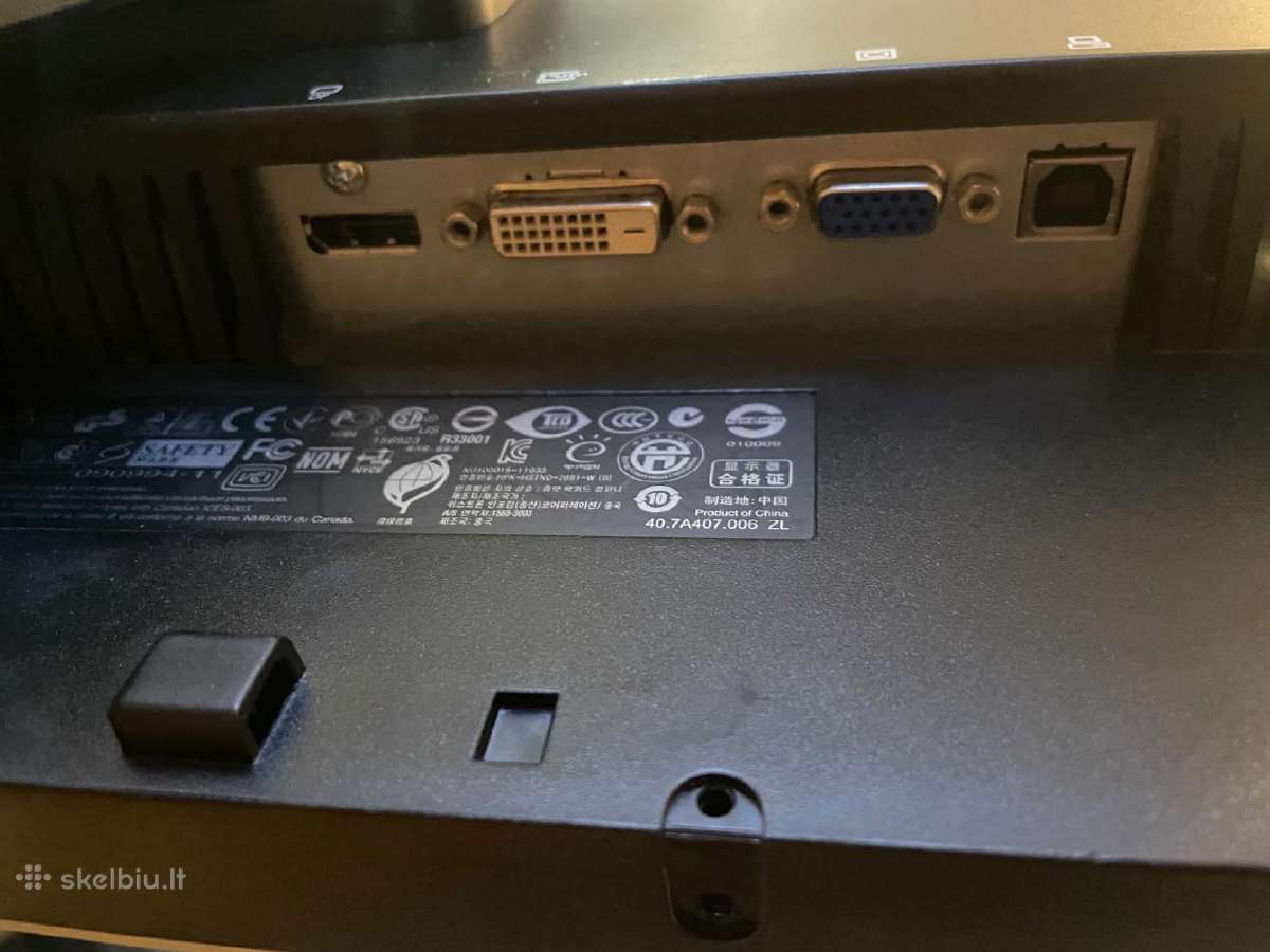 Monitorius Dell P2212hb,dell e2216h,lenovo L24i-30 - nuotraukos Nr. 27