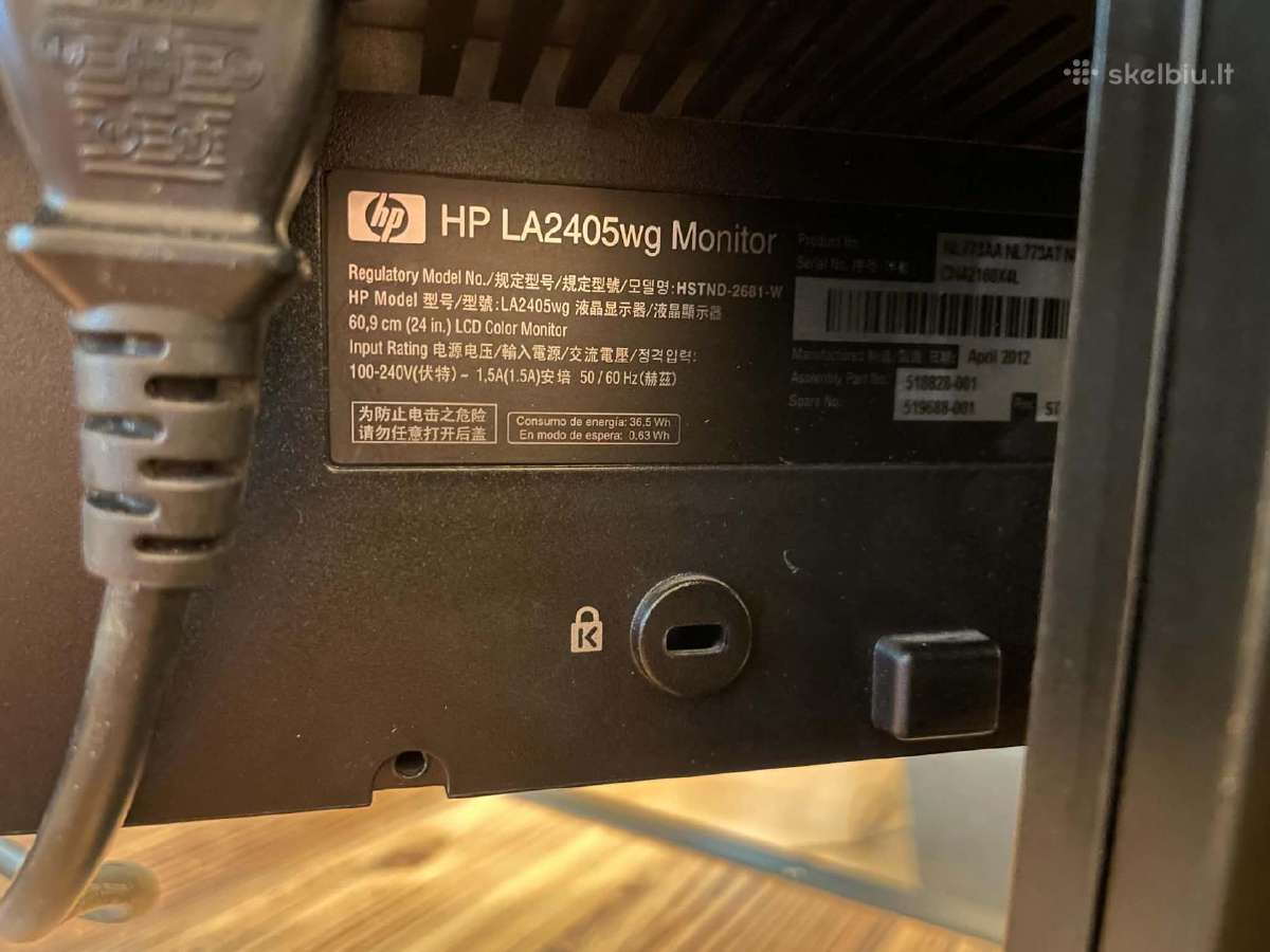 Monitorius Dell P2212hb,dell e2216h,lenovo L24i-30 - nuotraukos Nr. 28