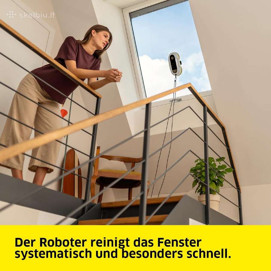 Kärcher Rcw 2 Extra+ langų valymo robotas - nuotraukos Nr. 3