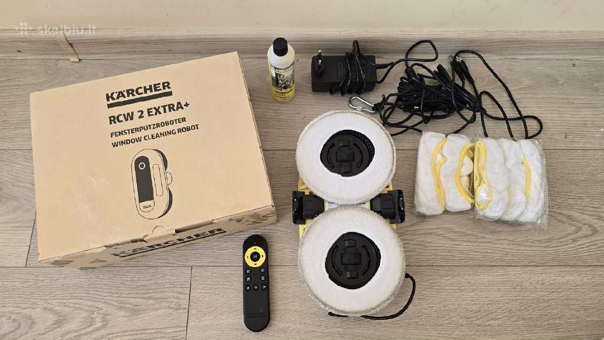 Kärcher Rcw 2 Extra+ langų valymo robotas - nuotraukos Nr. 9