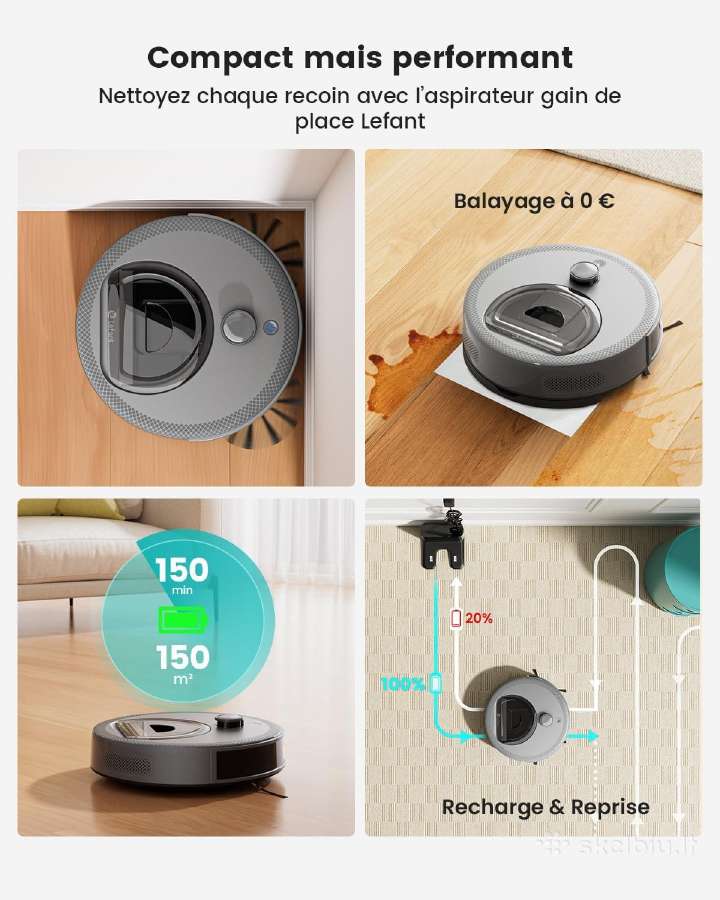Lefant M330 robotas siurblys - nuotraukos Nr. 4