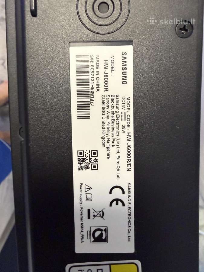 Parduodu naudota Samsung TV 55 ir soundbar 2.1 - nuotraukos Nr. 6
