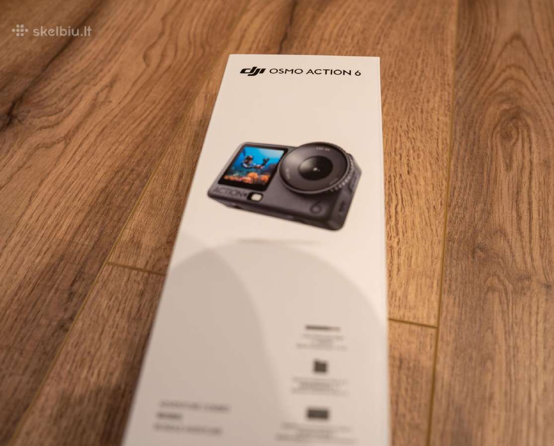 Dji Osmo Action 6 + draudimas + daug priedų - nuotraukos Nr. 4