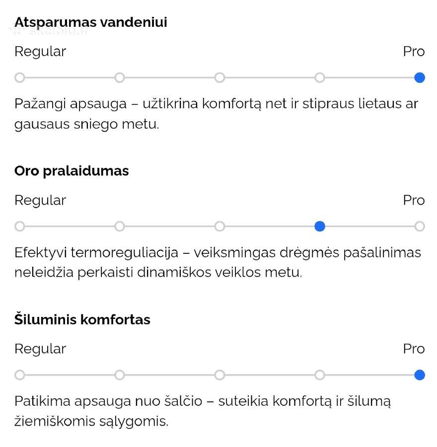 Vyriška slidinėjimo striukė15000 membrana - nuotraukos Nr. 11
