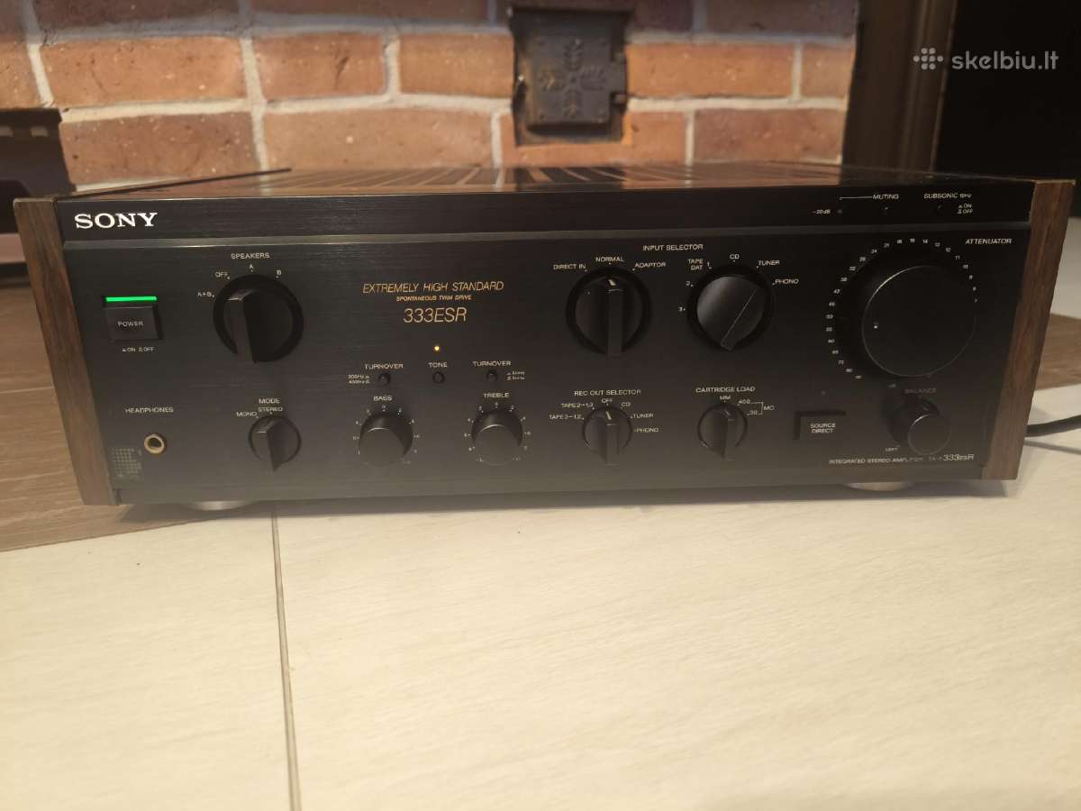 Sony Ta-f333esr stiprintuvas - nuotraukos Nr. 2