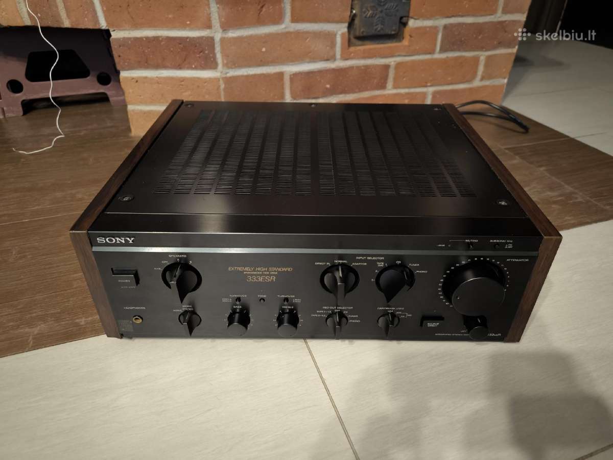 Sony Ta-f333esr stiprintuvas - nuotraukos Nr. 5