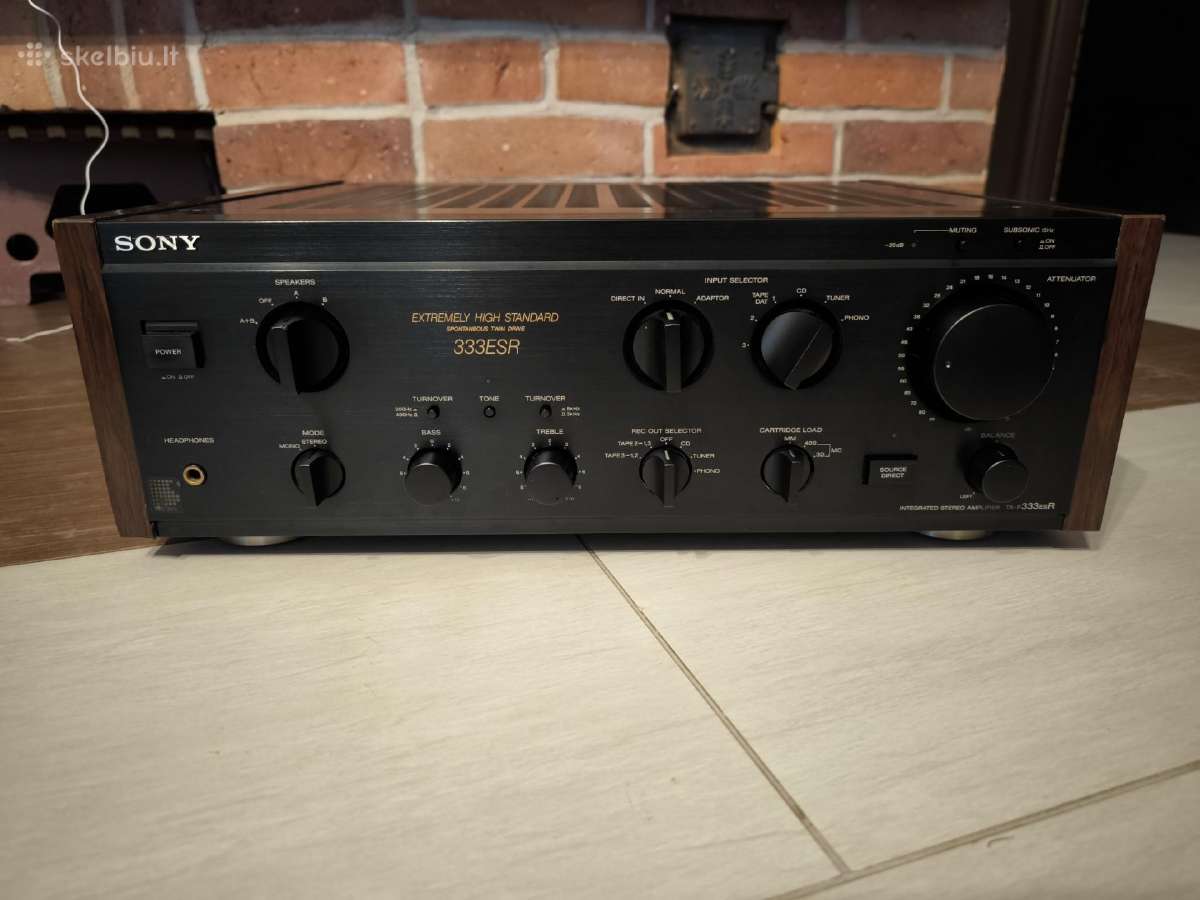 Sony Ta-f333esr stiprintuvas - nuotraukos Nr. 6
