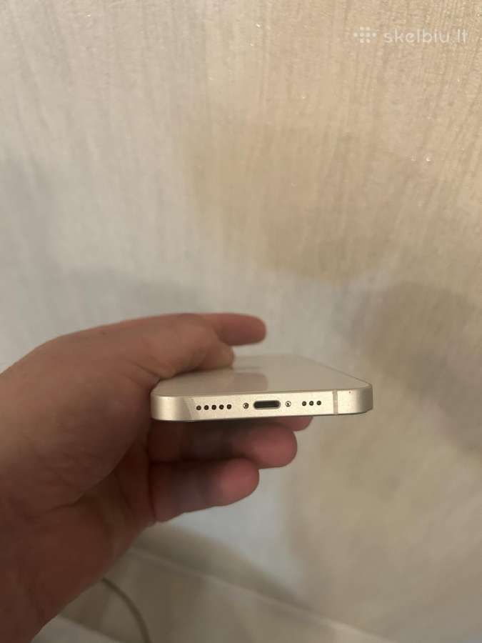 Apple iPhone 14 128gb Starlight (baltas) - nuotraukos Nr. 7