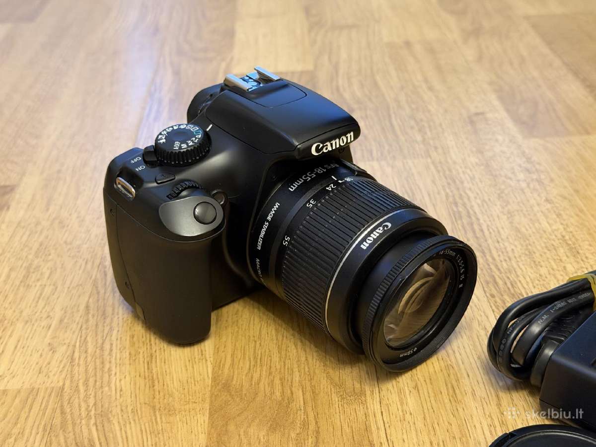 Canon EOS 1100d / 18-55 mm Is Stm / 12k kadrų - nuotraukos Nr. 3