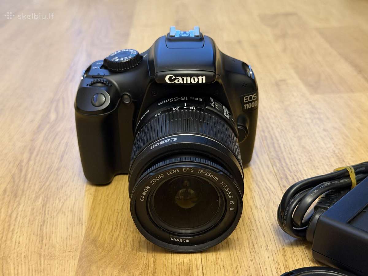 Canon EOS 1100d / 18-55 mm Is Stm / 12k kadrų - nuotraukos Nr. 4