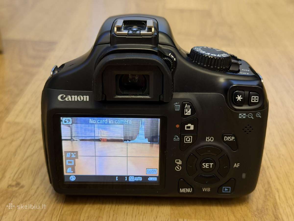 Canon EOS 1100d / 18-55 mm Is Stm / 12k kadrų - nuotraukos Nr. 6
