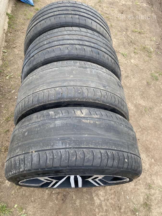 Lenso R20 ratlankiai su padangom 2 geros 2 nk - nuotraukos Nr. 4