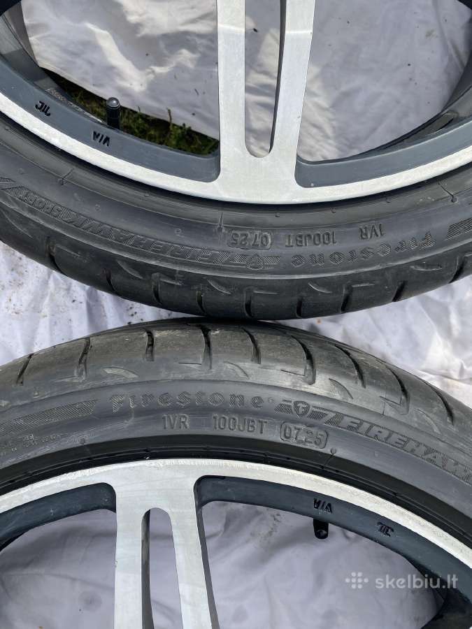 Lenso R20 ratlankiai su padangom 2 geros 2 nk - nuotraukos Nr. 7