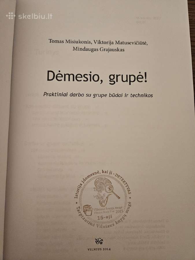 Knyga apie darbo su grupe būdus - nuotraukos Nr. 2