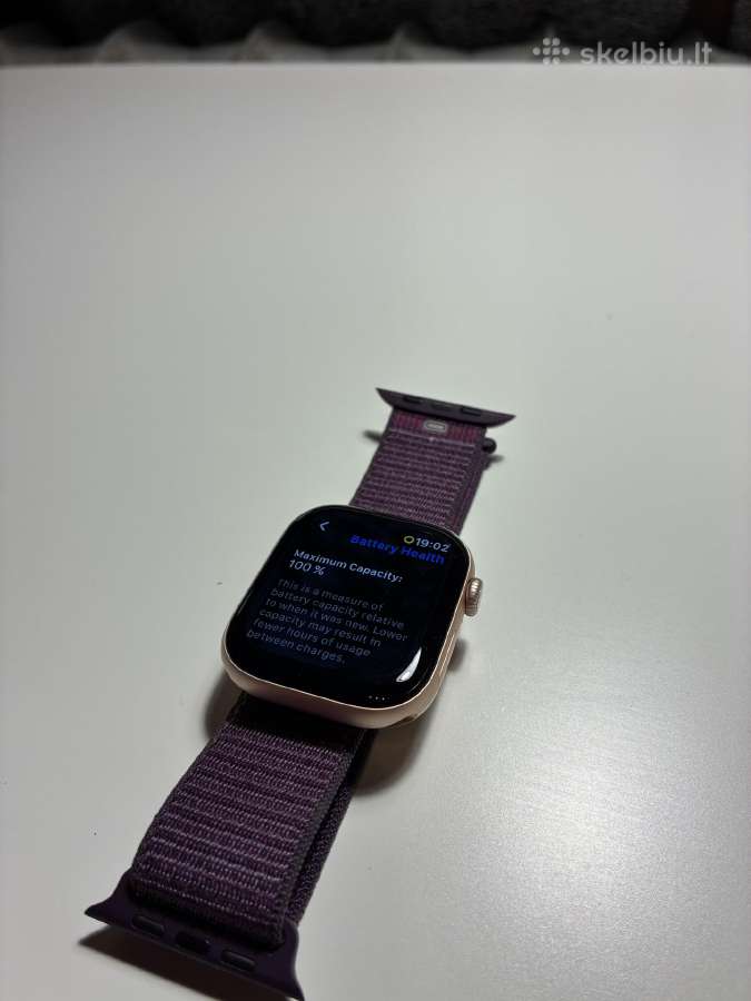 Apple Watch 10 GPS 46mm Rose Gold Alumin. - nuotraukos Nr. 3