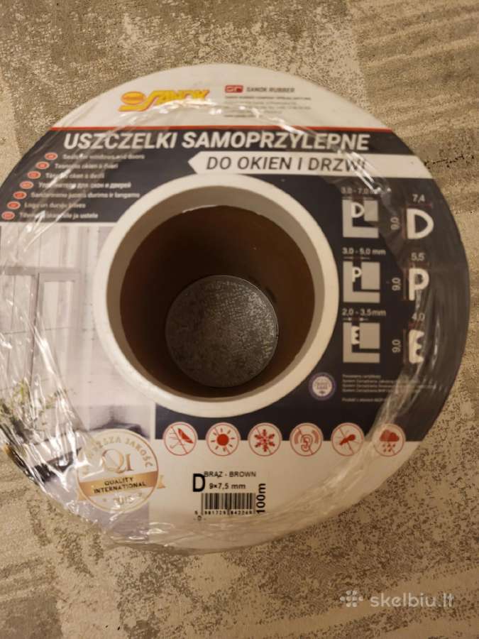 Limpanti sandarinimo juostelė "D" formos - nuotraukos Nr. 4