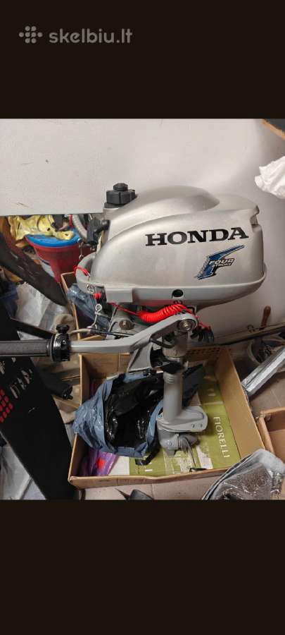 Honda bf2.3 keturtaktis variklis ir Honda valtis - nuotraukos Nr. 3